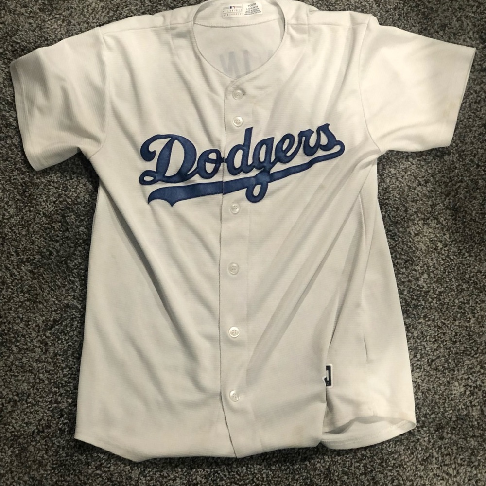 Kids large Genuine merchandise Cody Bellinger jersey